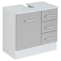 Held SKŘÍŇKA POD UMYVADLO, světle šedá, bílá, 60/56/35 cm