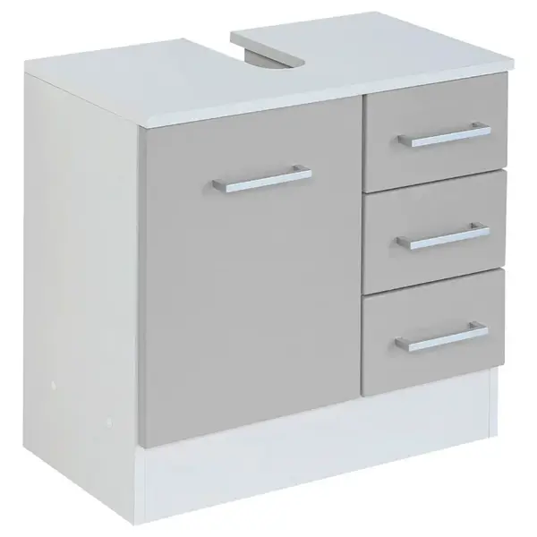 Held SKŘÍŇKA POD UMYVADLO, světle šedá, bílá, 60/56/35 cm