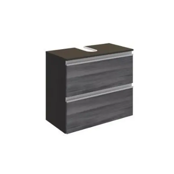 Held SKŘÍŇKA POD UMYVADLO, barvy stříbrného dubu, barvy grafitu, 60/54/35 cm