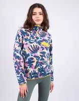 Patagonia W's LW Synch Snap-T P/O Wild Botanist: Tidal Teal M