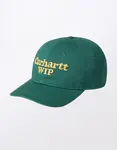 Carhartt WIP Script Cap Rainforest/Air Yellow
