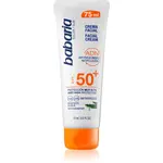 Babaria Sun Face opalovací krém na obličej SPF 50+ 75 ml