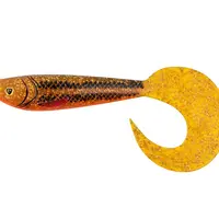 Fox rage gumová nástraha pro grub uv goldie - 12 cm