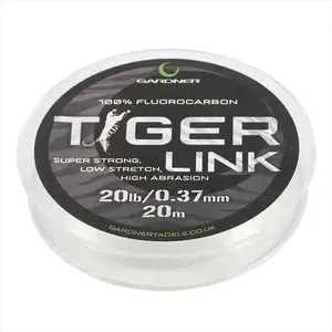 Gardner fluorocarbonový vlasec tiger link 20 m - 0,37 mm 20 lb