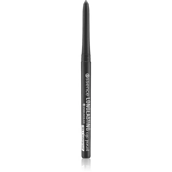 essence LONG-LASTING tužka na oči odstín 34 Sparkling Black 0.28 g