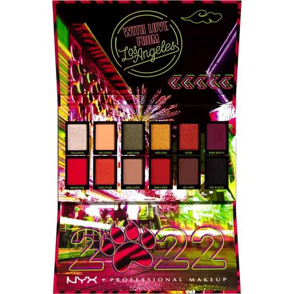 NYX Professional Makeup Lunar New Year 2022 paletka očních stínů 12x0.85 g