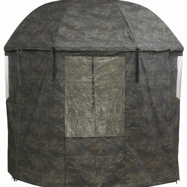 Mivardi kompletně zakrytý deštník pvc - camou - 2,5m