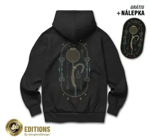 4anglersdesign mikina details make the difference - m