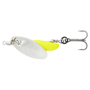 Savage gear třpytka grub spinners silver yellow - #2 5,8 g