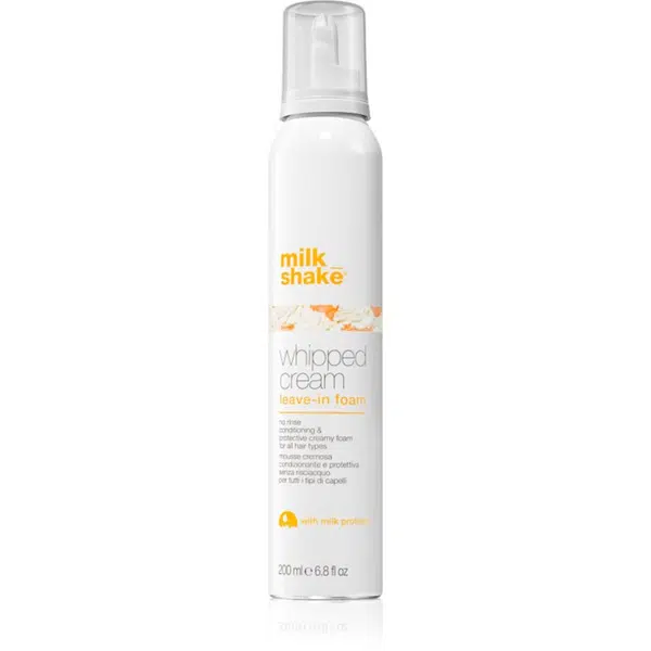 milk_shake® Leave-in Treatments Whipped Cream bezoplachová péče pro všechny typy vlasů 200 ml