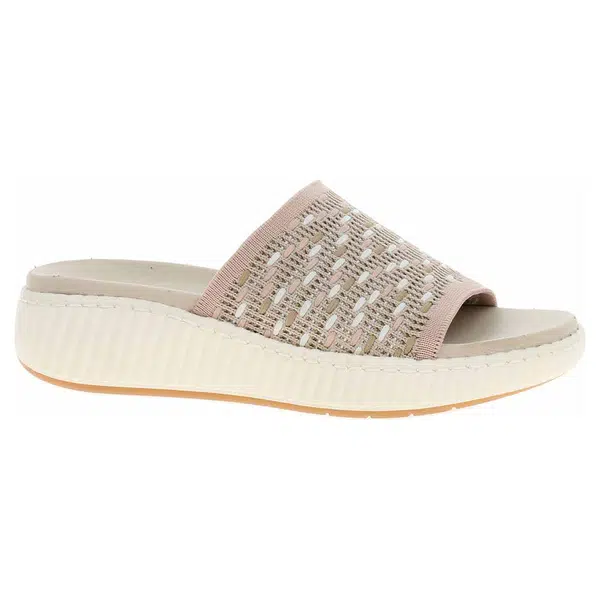 Dámské pantofle Jana 8-27260-44 beige comb 41