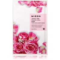 Mizon Joyful Time Rose hydratační plátýnková maska pro stažení pórů 23 g