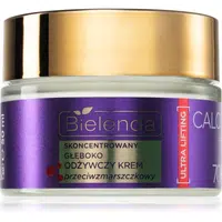 Bielenda Calcium + Q10 Concentrated deeply nourishing anti-wrinkle cream for day 70+ denní zpevňující a protivráskový krém 50 ml