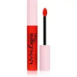 NYX Professional Makeup Lip Lingerie XXL tekutá rtěnka s matným finišem odstín 27 - On Fuego 4 ml