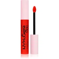 NYX Professional Makeup Lip Lingerie XXL tekutá rtěnka s matným finišem odstín 27 - On Fuego 4 ml