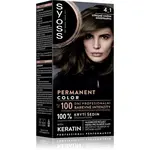 Syoss Permanent Color permanentní barva na vlasy odstín 4_1 Středně hnědý 1 ks