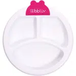 BBLÜV Platö dělený talíř Pink 1 ks