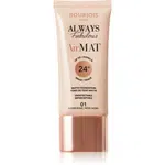 Bourjois Air Mat matující make-up odstín 01 Rose Ivory 30 ml