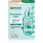 Garnier Hyaluron + Hyaluronic Aloe hydratační plátýnková maska 28 g