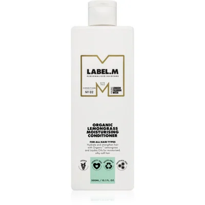 label.m Organic Lemongrass hydratační kondicionér pro všechny typy vlasů 300 ml