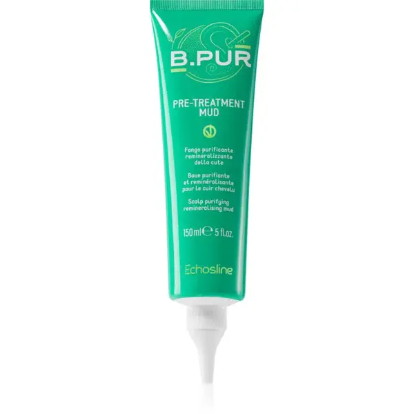 Echosline B. PUR PRE-TREATMENT MUD bahno pro pokožku hlavy 150 ml