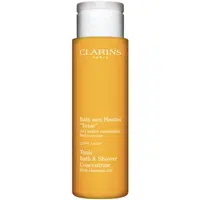 Clarins Tonic Bath & Shower Concentrate sprchový a koupelový gel s esenciálními oleji 200 ml