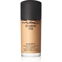 MAC Cosmetics Mini Studio Fix Fluid SPF 15 24HR Matte Foundation + Oil Control matující make-up SPF 15 odstín NC25 15 ml