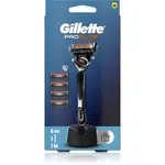 Gillette ProGlide holicí strojek se stojánkem + náhradní břity 4 ks
