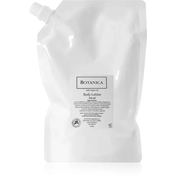 Botanica Body Lotion tělové mléko s arganovým olejem 360 ml