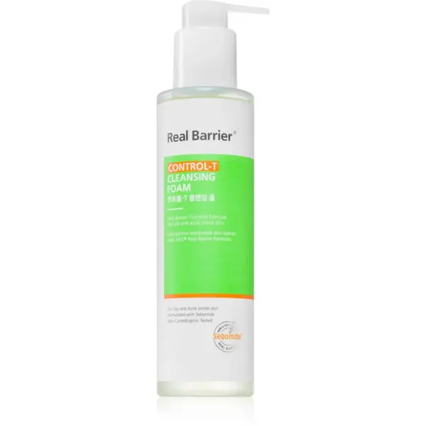 Real Barrier Control-T čisticí pěna pro mastnou a problematickou pleť 190 ml