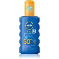 NIVEA SUN Kids dětský barevný sprej na opalování SPF 50+ 200 ml