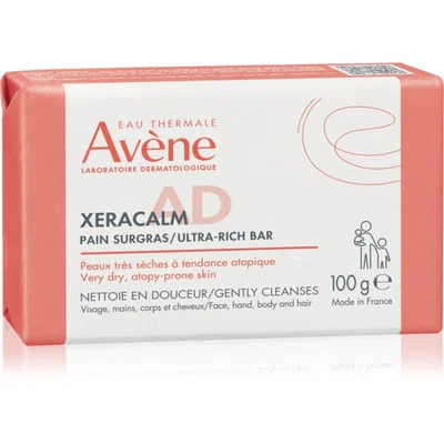 Avène XeraCalm A.D. Ultra-Rich Bar ultra vyživující mycí kostka pro suchou až atopickou pokožku 100 g
