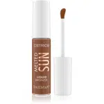 Catrice Melted Sun tekutý bronzer s matným efektem odstín 035 Toasty Tan 10 ml
