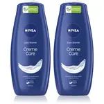 NIVEA Creme Care krémový sprchový gel výhodné balení 2 x 500 ml