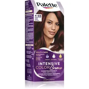 Schwarzkopf Palette Intensive Color Creme permanentní barva na vlasy odstín 4-88 (RF3) Intensive Dark Red 1 ks