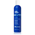 milk_shake® Cold Brunette Shampoo šampon neutralizující žluté tóny pro hnědé odstíny vlasů 300 ml