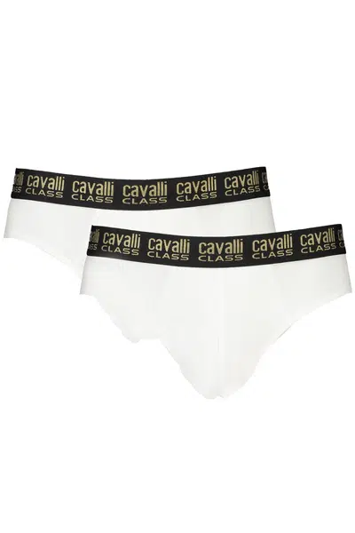 CAVALLI CLASS SLIP MEN WHITE