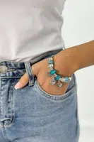 Blue bracelet