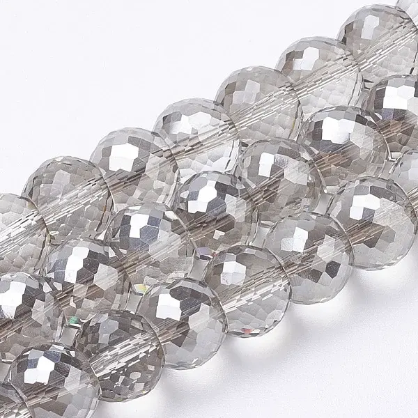 Electroplated Glass Beads Strands