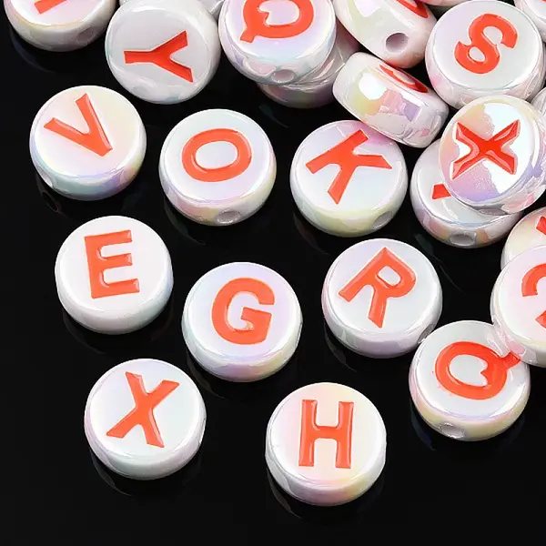 UV Plating Enamel Acrylic Beads