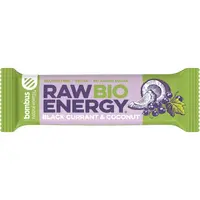 Bombus Raw Energy BIO ovocná tyčinka v BIO kvalite príchuť Black Currant & Coconut 50 g