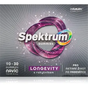 SPEKTRUM Gummies 50+ žuvacie tablety s multivitamínovým komplexom 120 ks