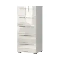 Vysoká zásuvková komoda tiana - béžová