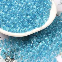 Transparent Glass Round Seed Beads