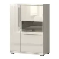 Dvoudveřová vitrína tiana ii - béžová