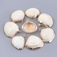Electroplate Shell Pendants