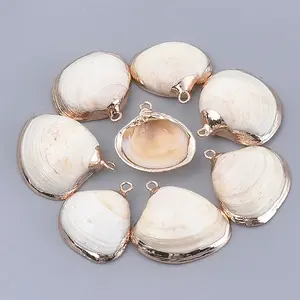 Electroplate Shell Pendants