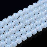 Transparent Glass Beads Strands