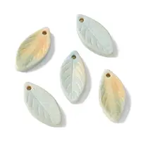 Natural Rainbow Alashan Agate Pendants