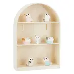 3-Tier Plastic Wall-Mounted Action Figures Display cases